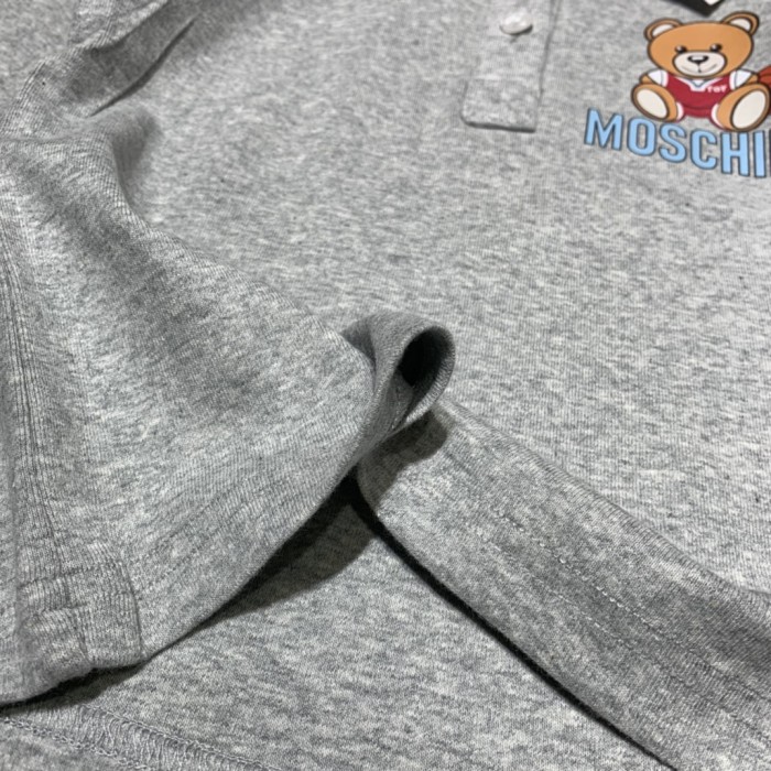 Moschino Kids POLO shirt elastic base shirt