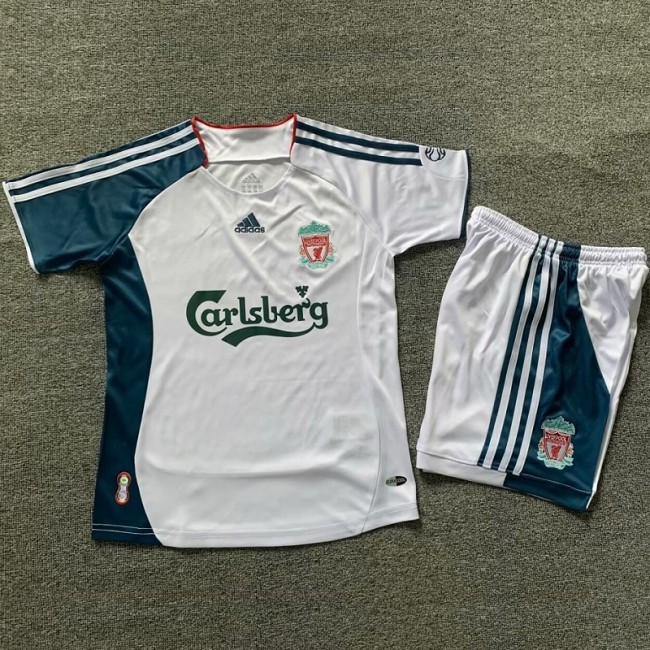 Retro 06/07 liverpool Away kids kit
