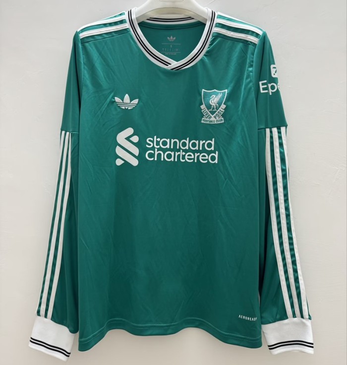 25/26 liverpool third football Jersey Long sleeves