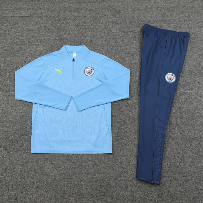 24/25 Manchester city training suit Light Blue