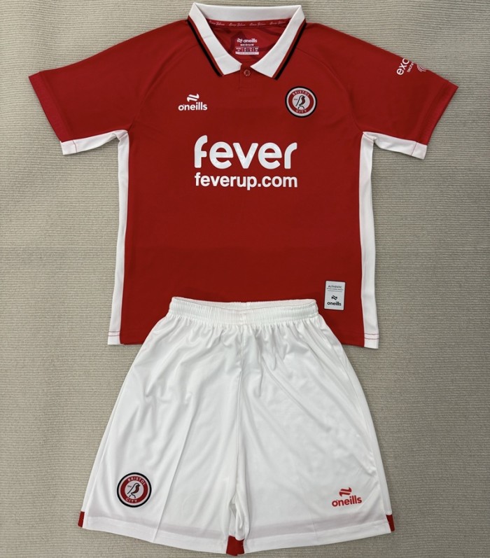 25/26 bristol city home Adult Set