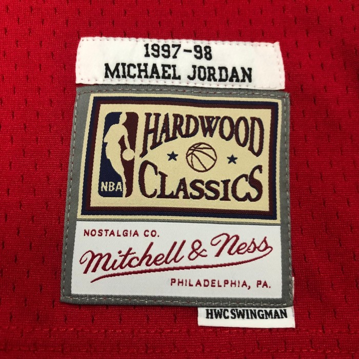 98 NBA  Chicago Bulls #23 Jordan Basketball Jersey