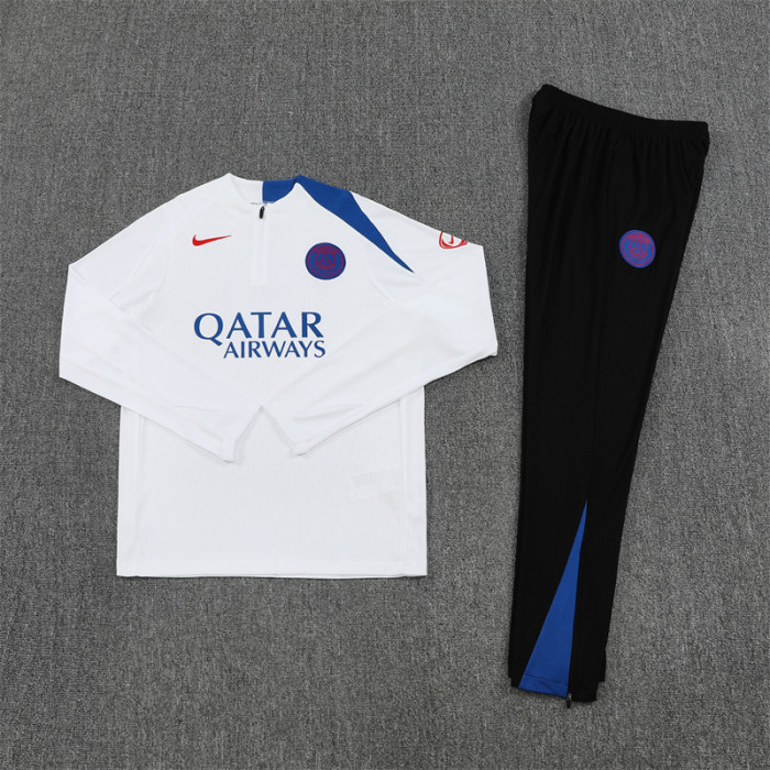 25/26 PSG kids training suit whtie