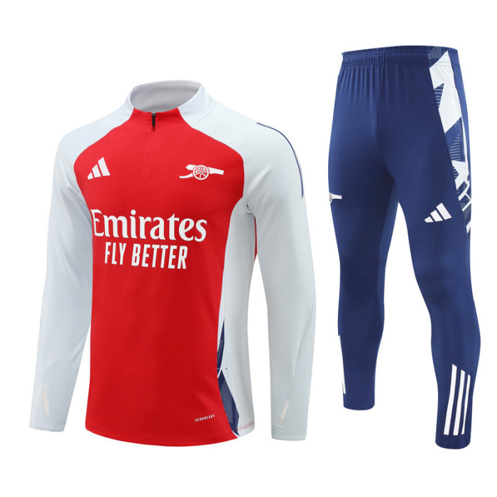 24/25  Arsenal kids red training suit
