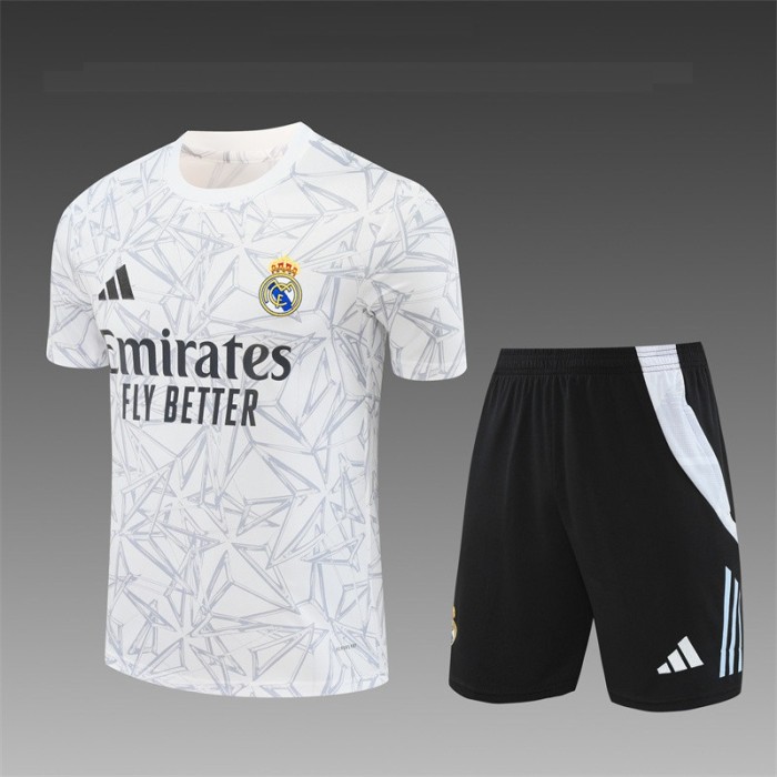 24/25 Real Madrid kids Black Grey training suit