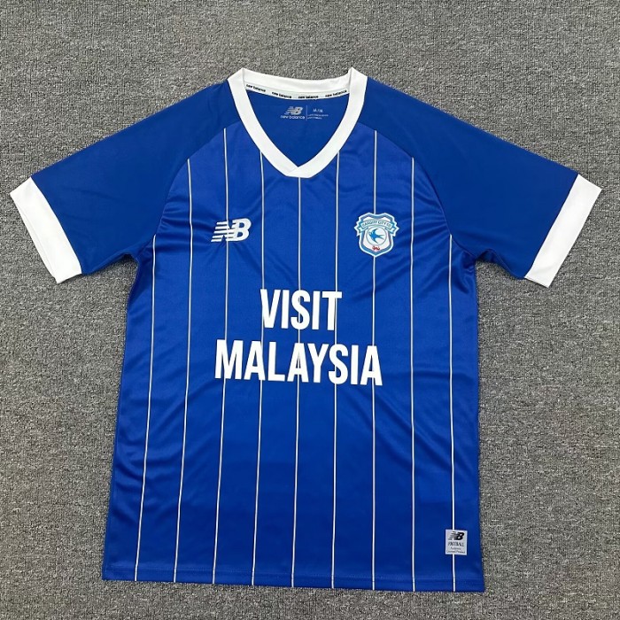 25/26 Cardiff City home football Jersey