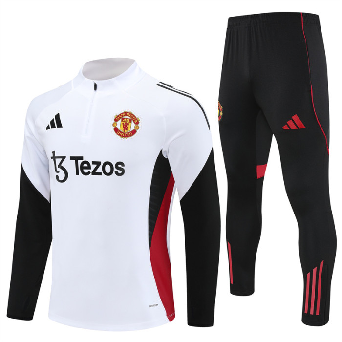 25/26 Manchester United Adult training suit black white