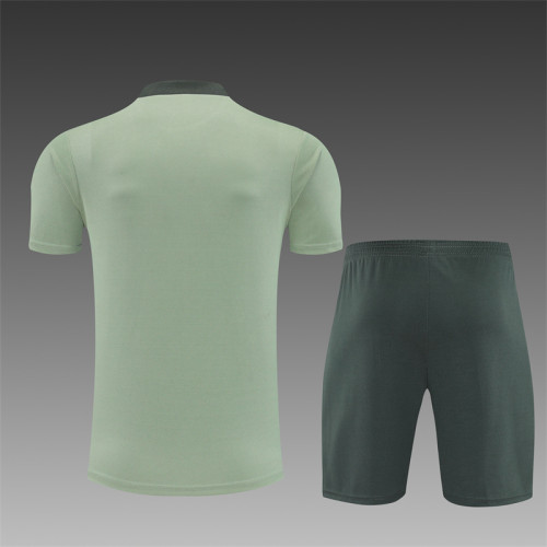 25/26 Chelsea kids short sleeved training suit light green
