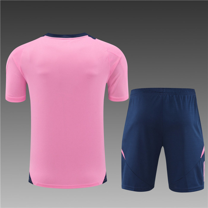 24/25 Arsenal Short sleeve Pink training suit