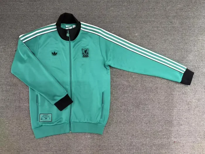 25/26 Liverpool kids jacket green
