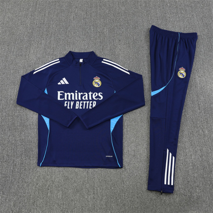 25/26 Real Madrid Kids training suit Royal Blue