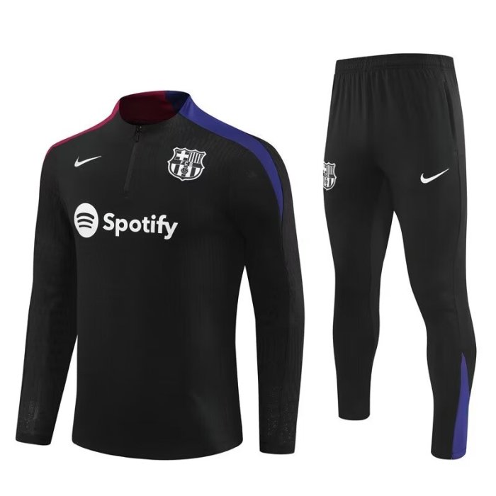 24/25 Barcelona kids black training suit