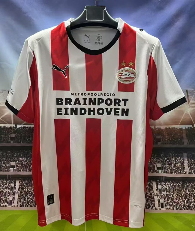 25/26 PSV Eindhoven home football Jersey