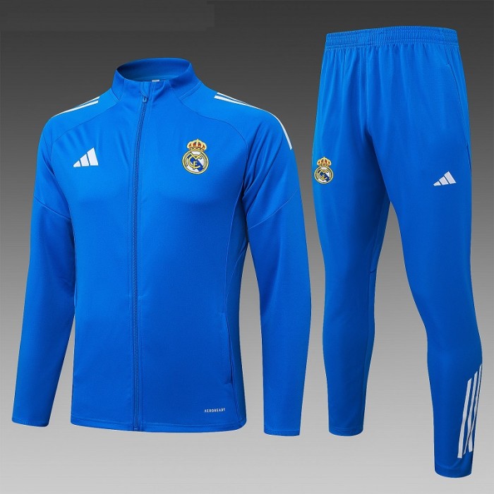 25/26 Real Madrid Adult blue jacket