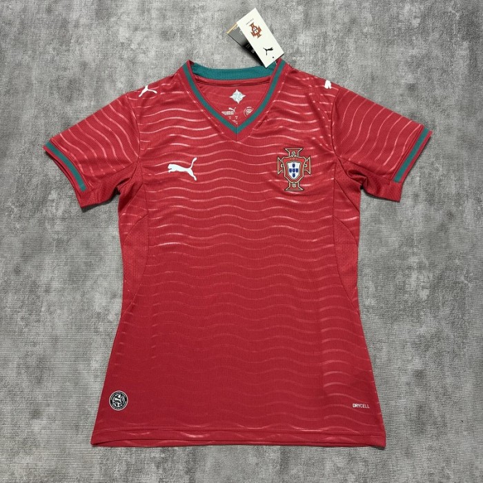 25/26 Portugal home women's football Jersey