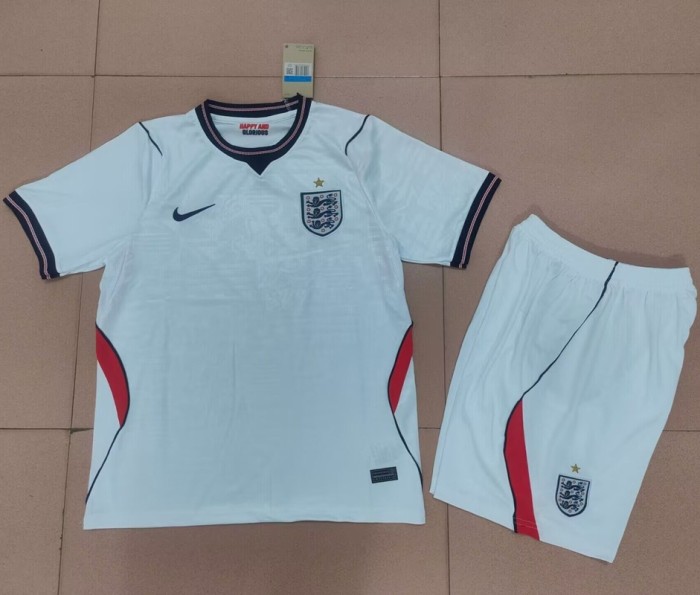 26/27 England home Adult Set FIFA World Cup