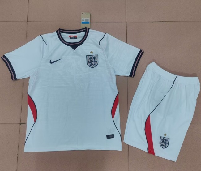 26/27 England home Adult Set FIFA World Cup
