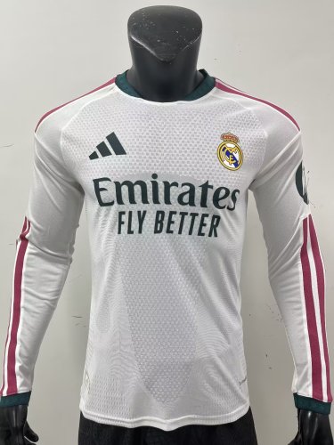 26/27 Real Madrid home Player Version long sleeves