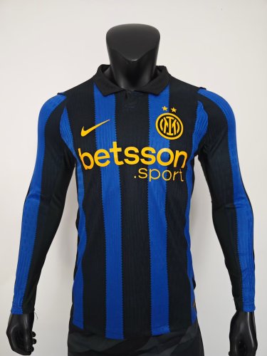 26/27 Inter Milan home long sleeved player version