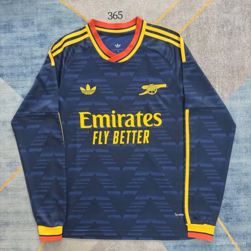 26/27  Arsenal away football Jersey Long sleeves