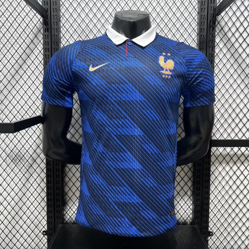 26/27 France home Player version football Jersey