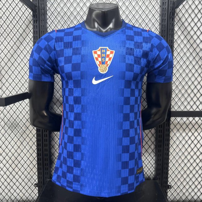 26/27  Croatian away player version football shirt