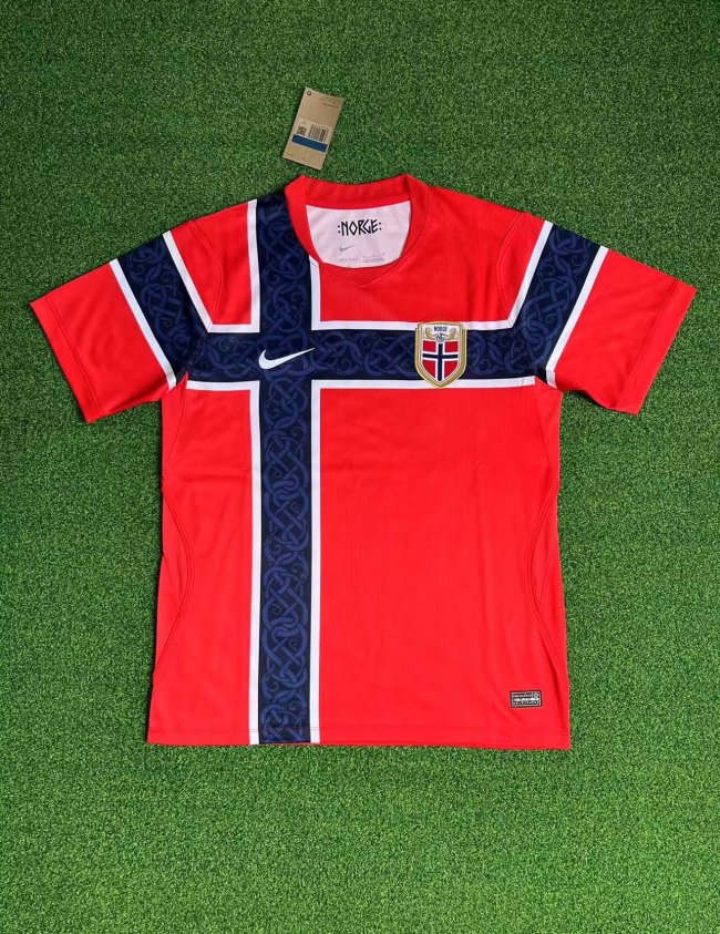 26-27  Norway home football Jersey