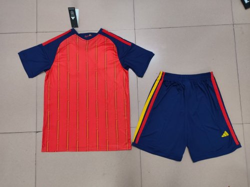 26-27 Spanish home football suit adult set