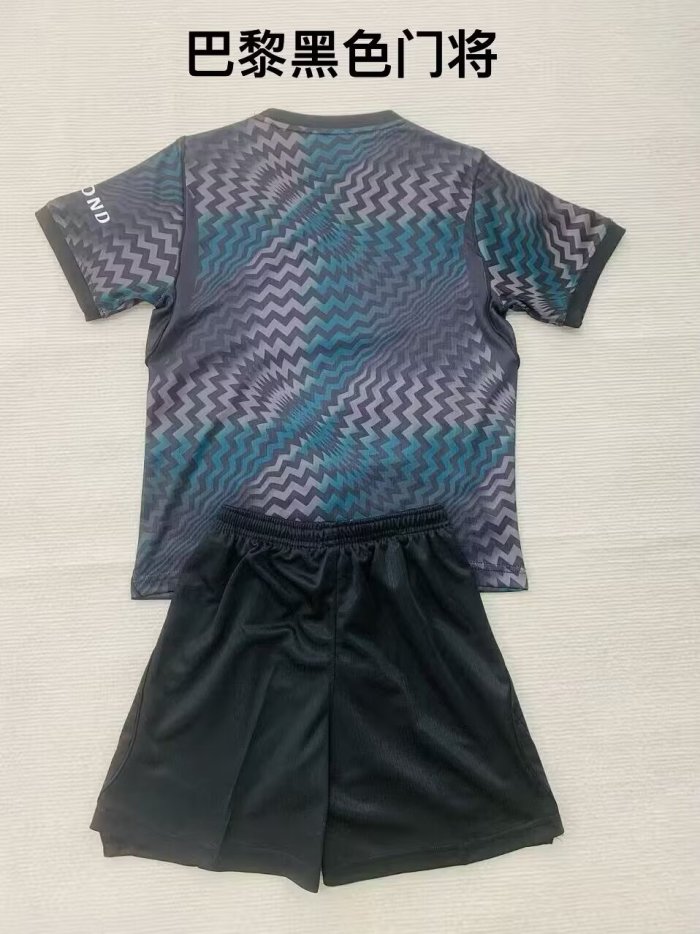 26/27  PSG Paris goalkeeper kids kit black