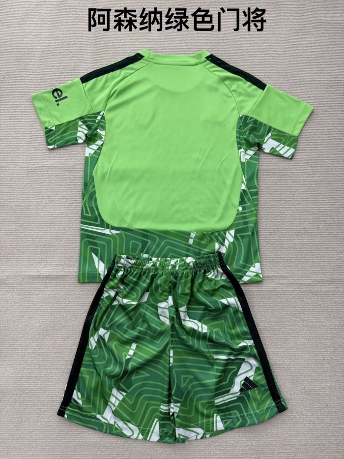 26/27  Arsenal goalkeeper Kids kit green