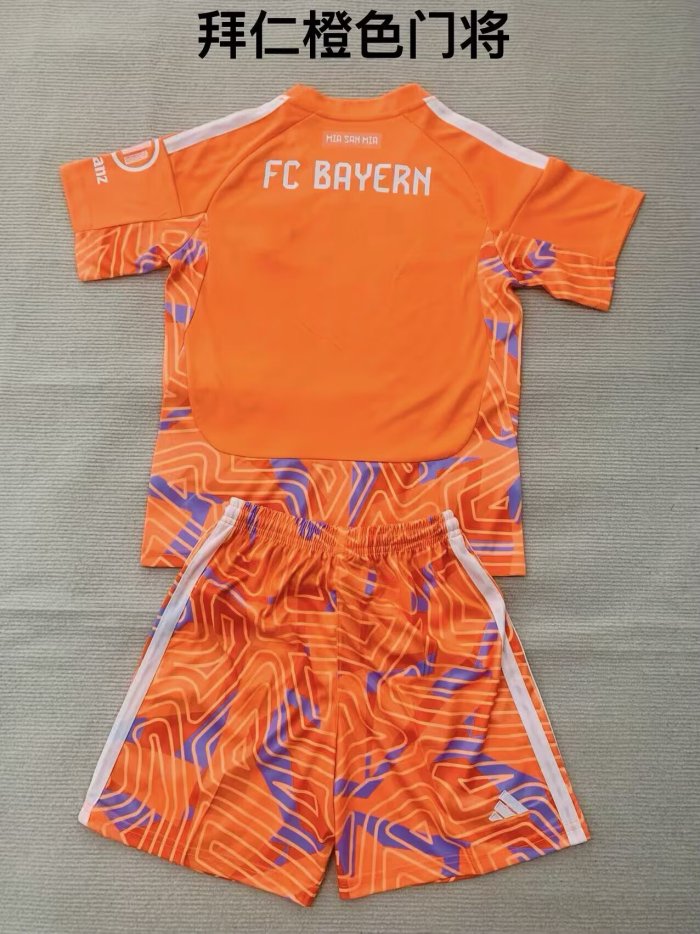 26/27  bayern munich goalkeeper Adult Set orange