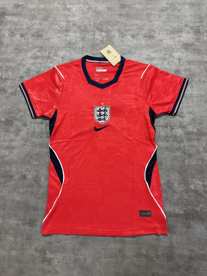 25/26 England Women's Football Team away jersey