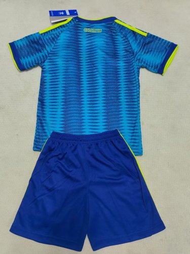 26/27 Colombia away game kids kit
