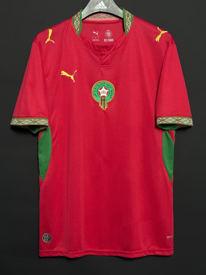 26-27 Morocco home field  football Jersey