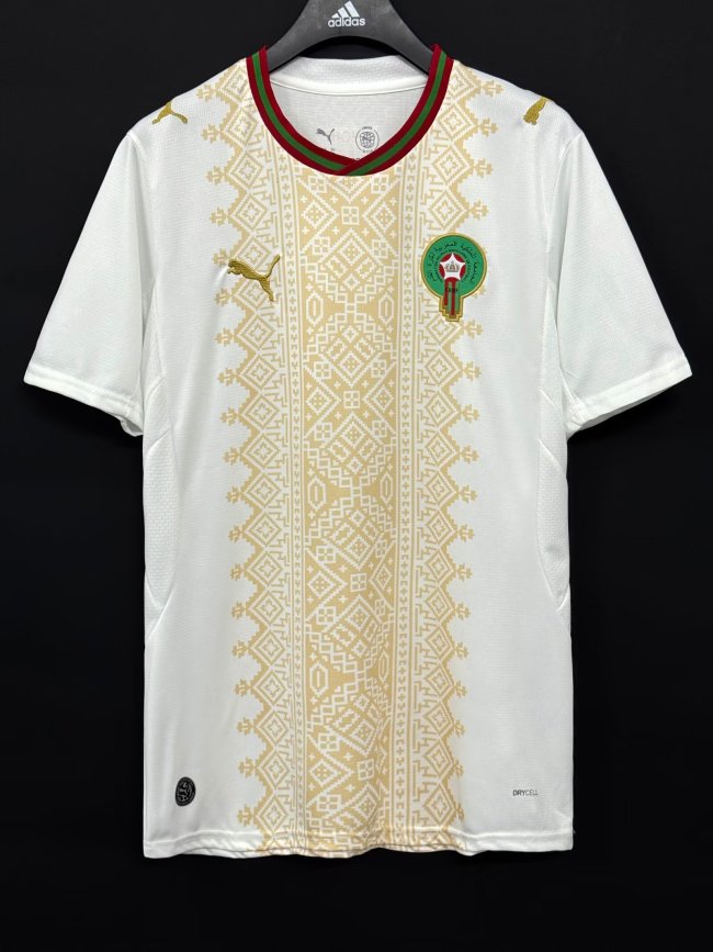 26-27 Morocco away game  football Jersey