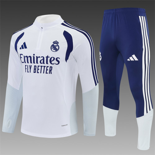 26/27 Real Madrid Adult Training Uniform White