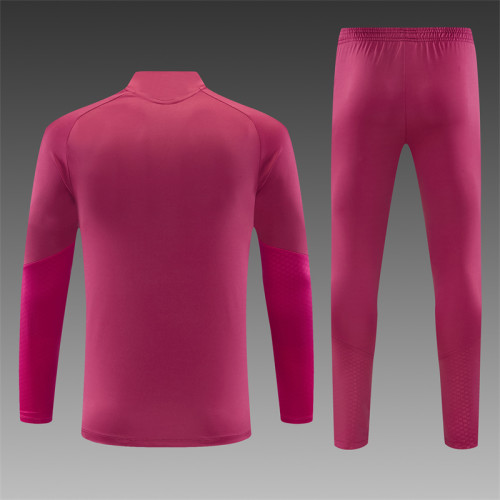 26/27 Real Madrid Children's Training Uniform Rose Red