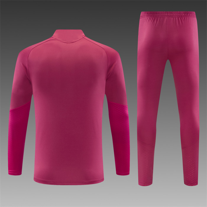 26/27 Real Madrid Adult Rose Red Training Uniform