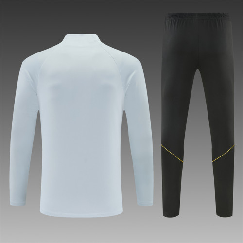 26/27 Barcelona children's training uniform light gray