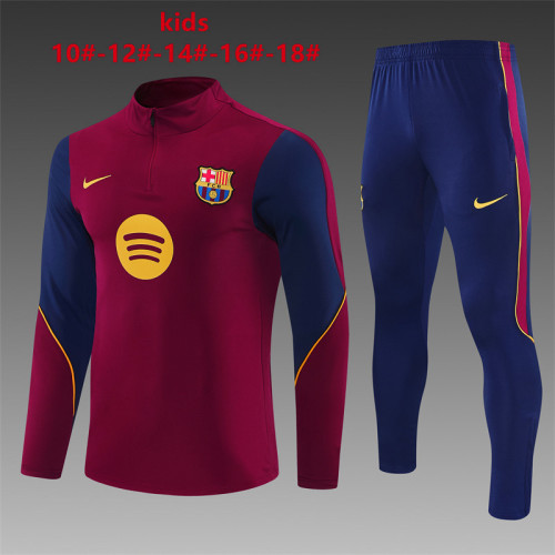 26/27 Barcelona children's training uniform in red