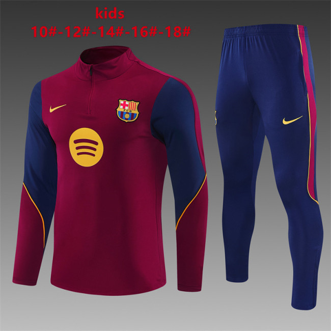 26/27 Barcelona children's training uniform in red