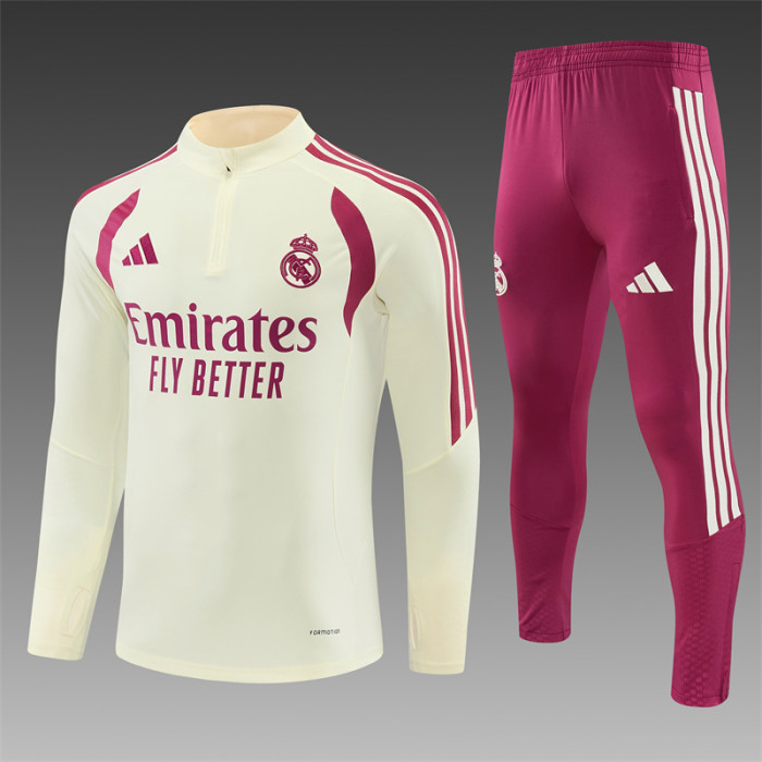 26/27  Real Madrid Adult Training Uniform in beige