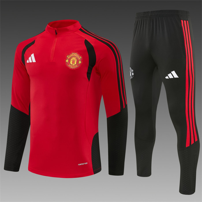 26/27 Manchester United Adult Training Uniform Red