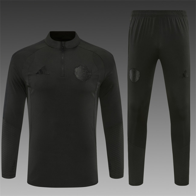 26/27 Manchester United Adult Training Uniform Black