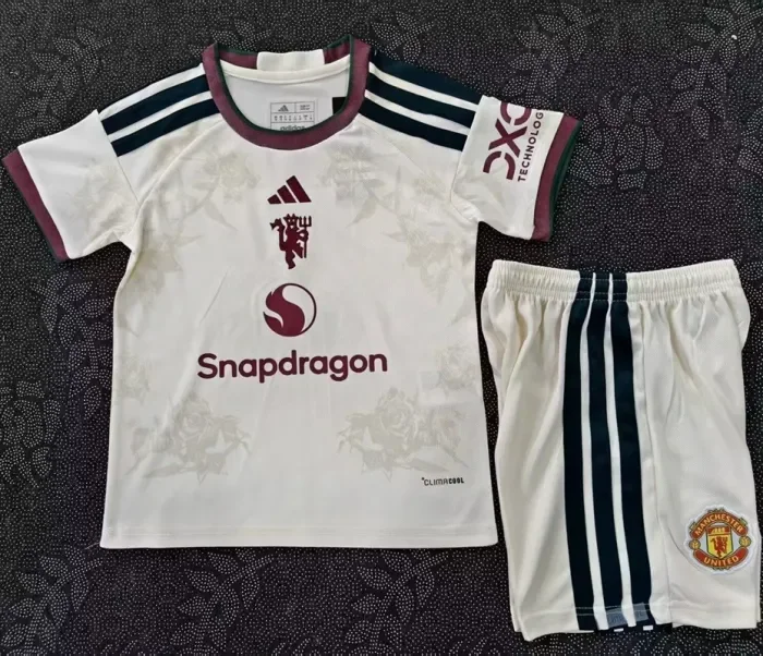 26/27 Manchester United third kids kit