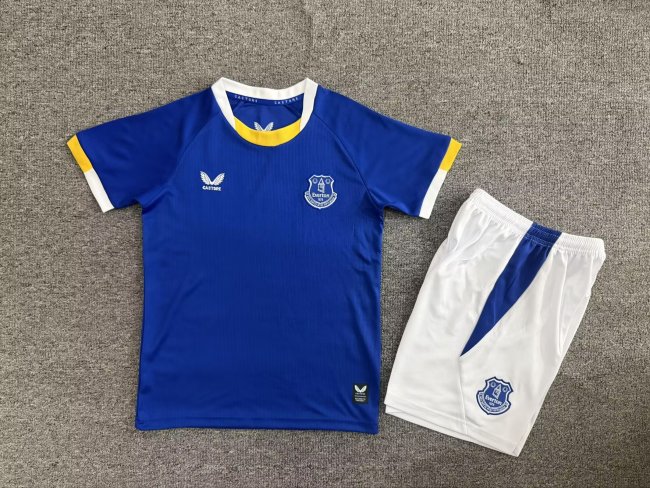 26/27  Everton home kids kit