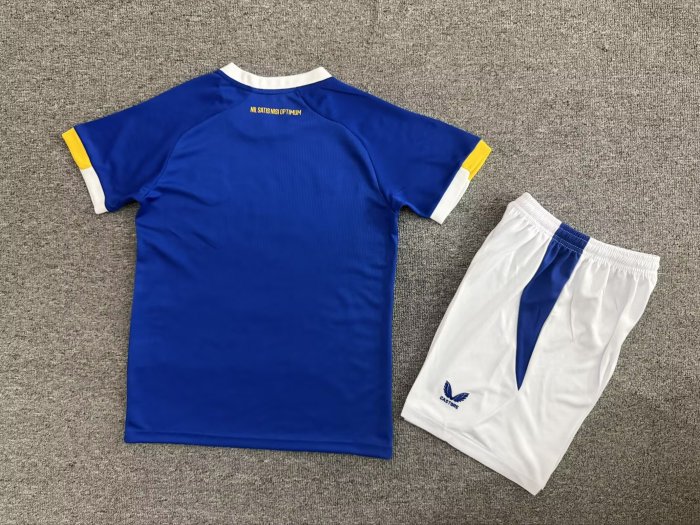 26/27  Everton home kids kit