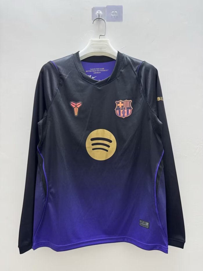 26/27 26/27 Barcelona away long sleeved jersey