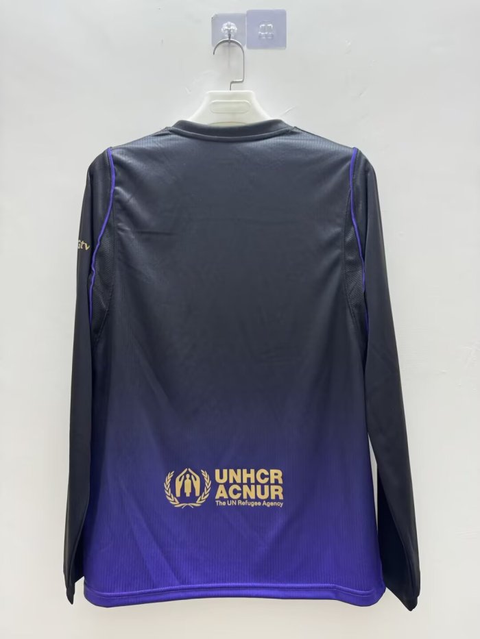 26/27 26/27 Barcelona away long sleeved jersey