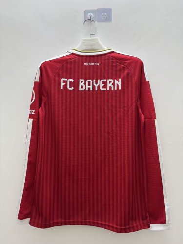26/27 Bayern Munich home long sleeved football shirt